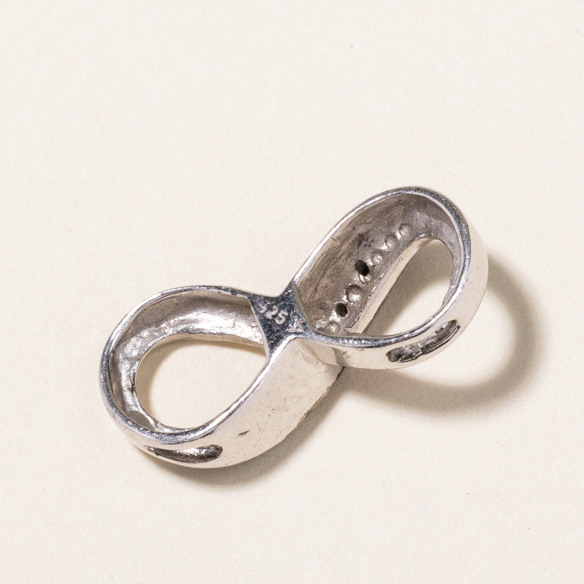 Blue Diamond Infinity Pendant | 0.045ctw