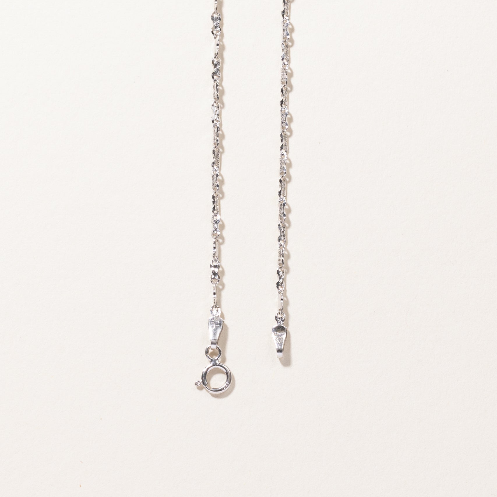 Black & White Diamond Ornate Necklace | 0.972ctw, 0.72ctw | 16"