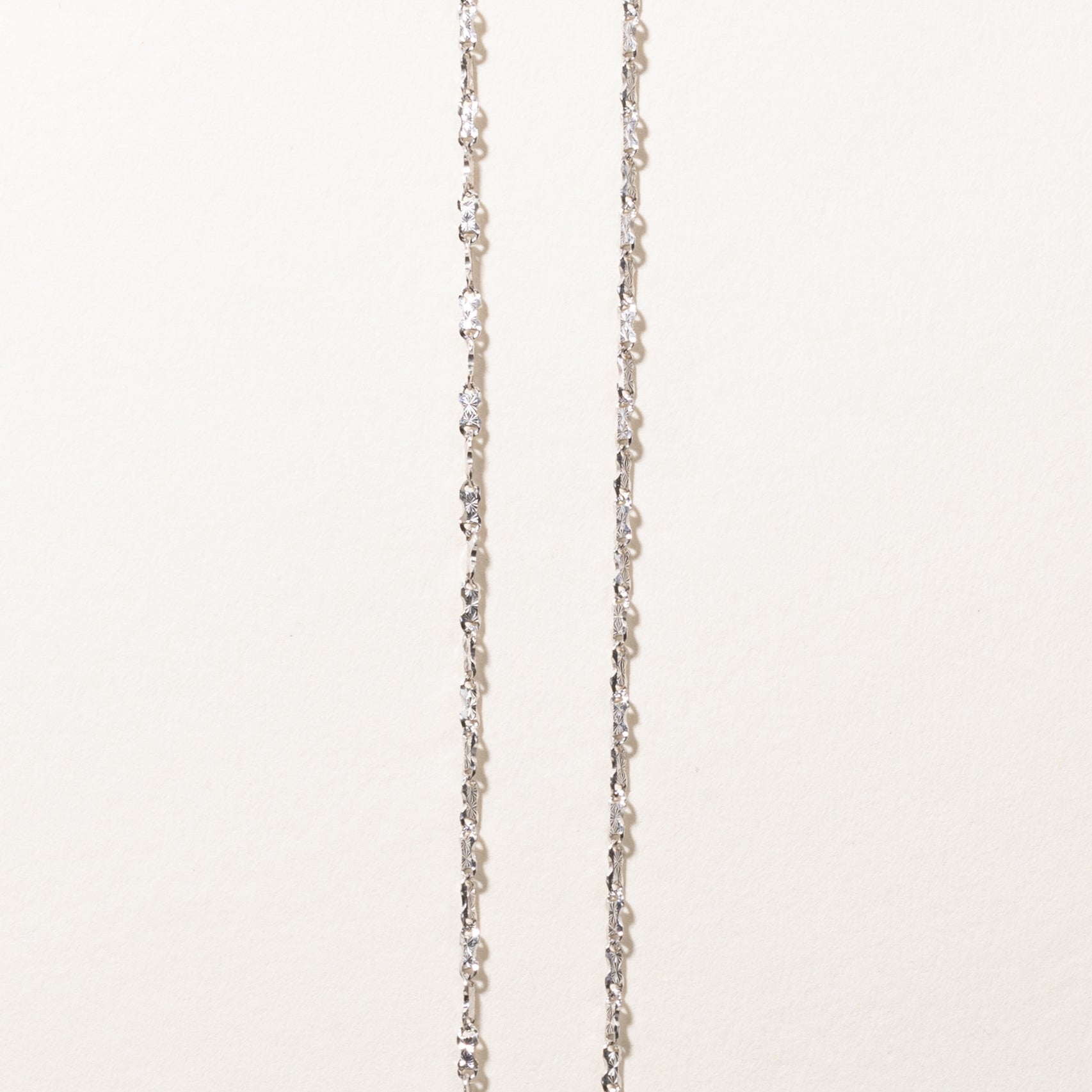 Black & White Diamond Ornate Necklace | 0.972ctw, 0.72ctw | 16"