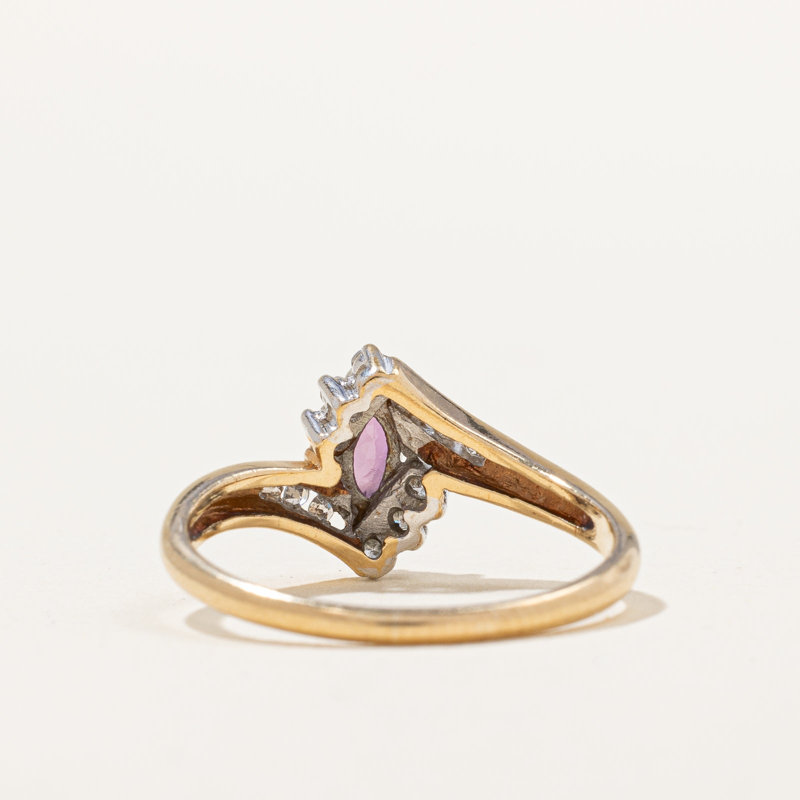 Ruby & Diamond Ring | 0.23ct, 0.12ctw | SZ 8 |