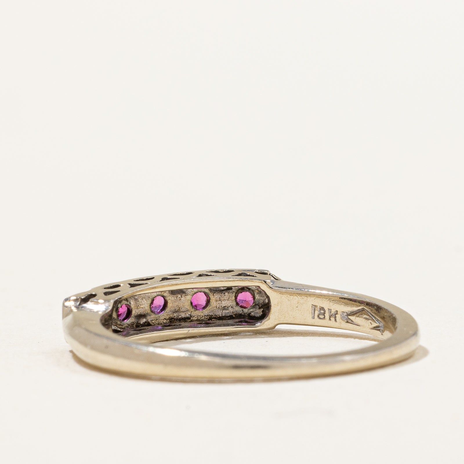 Synthetic Ruby Ring | 0.24ctw | SZ 6 |