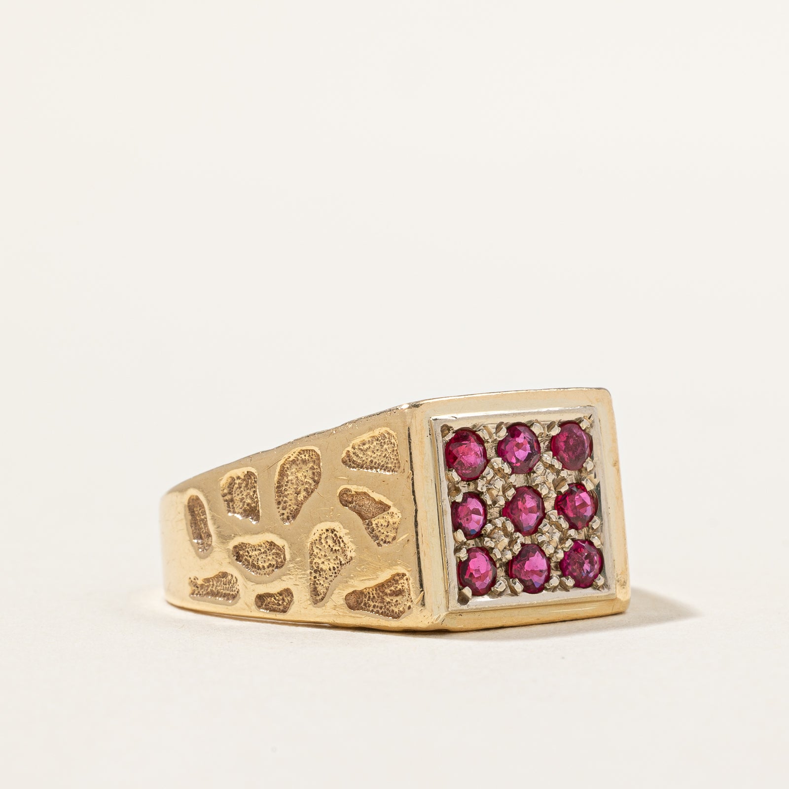 Ruby Signet Ring | 0.56ctw | SZ 10.5 |