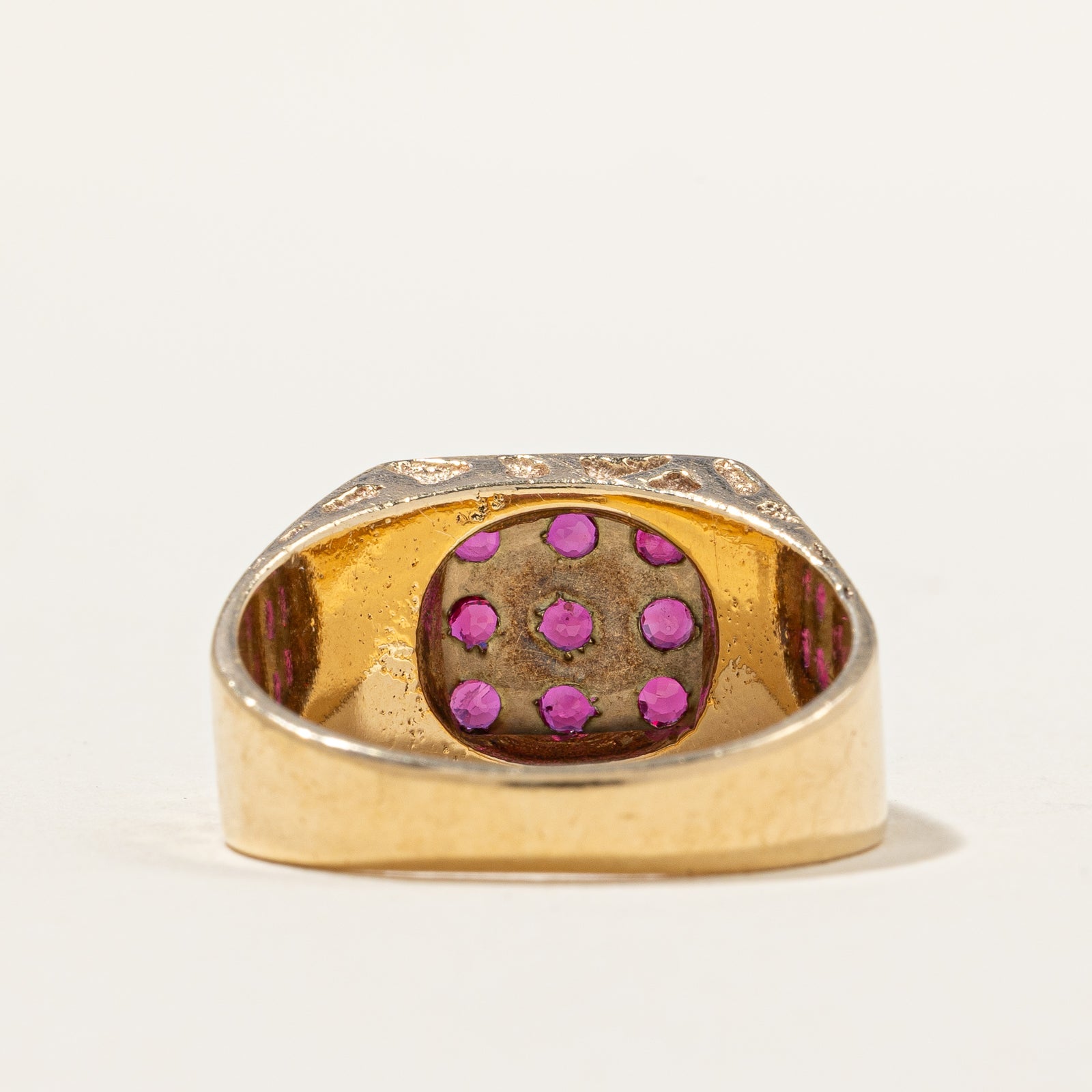 Ruby Signet Ring | 0.56ctw | SZ 10.5 |