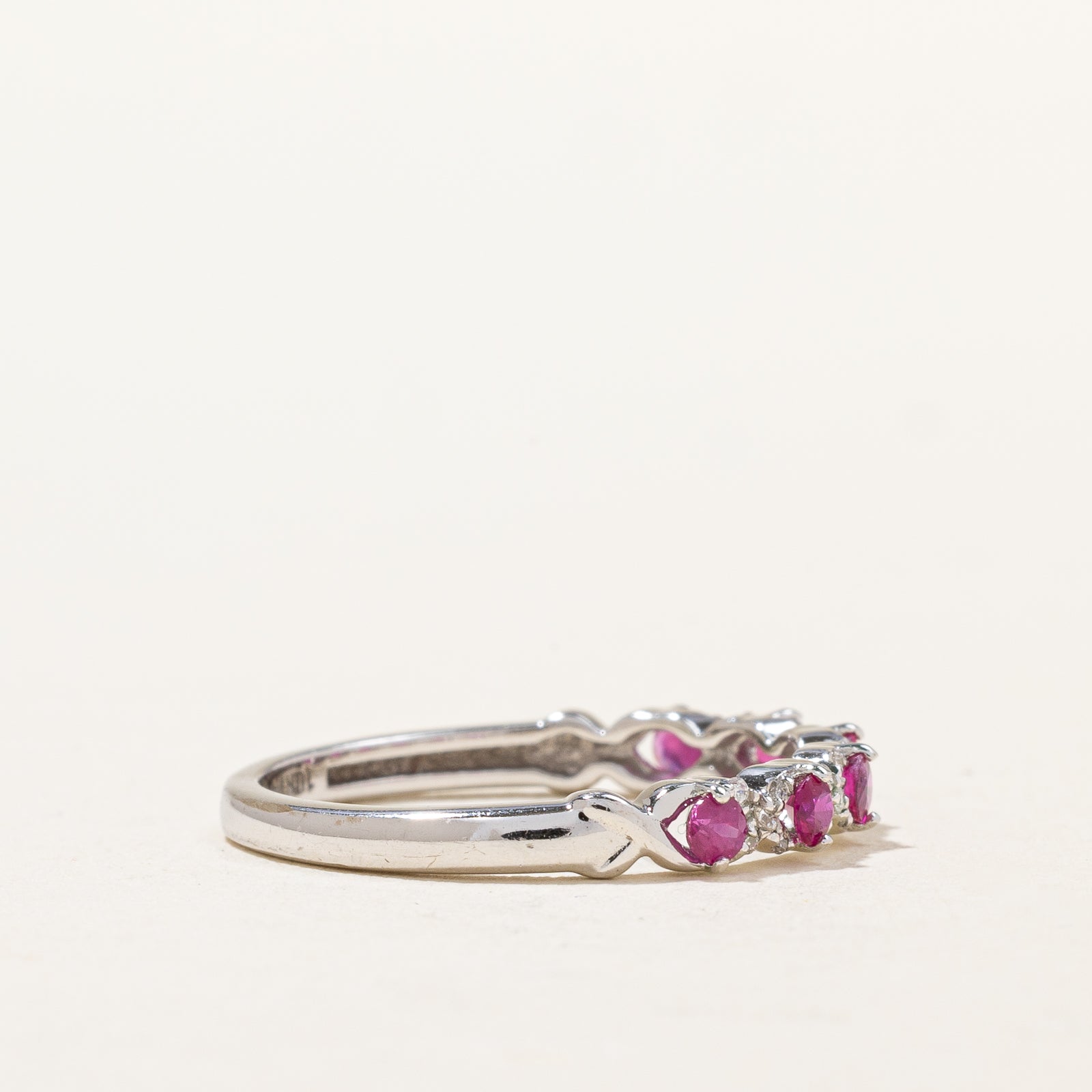 Ruby & Diamond Ring | 0.36ctw, 0.12ctw | SZ 6.5 |