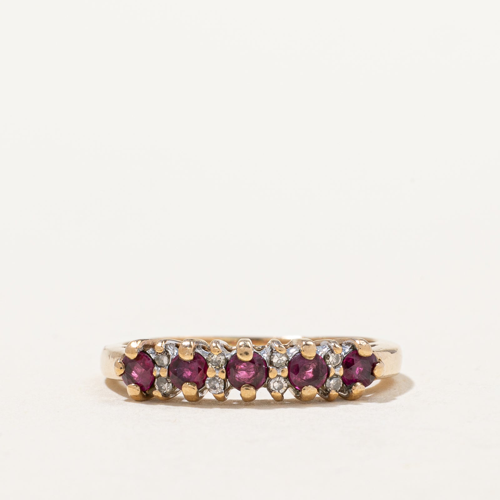 Ruby & Diamond Ring | 0.38ctw, 0.07ctw | SZ 5.75 |