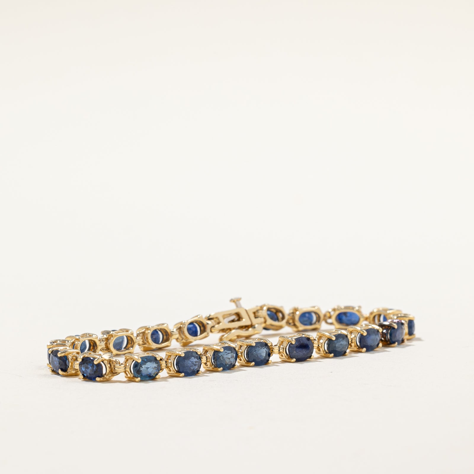 Blue Sapphire Bracelet | 8.00ctw | 7" |