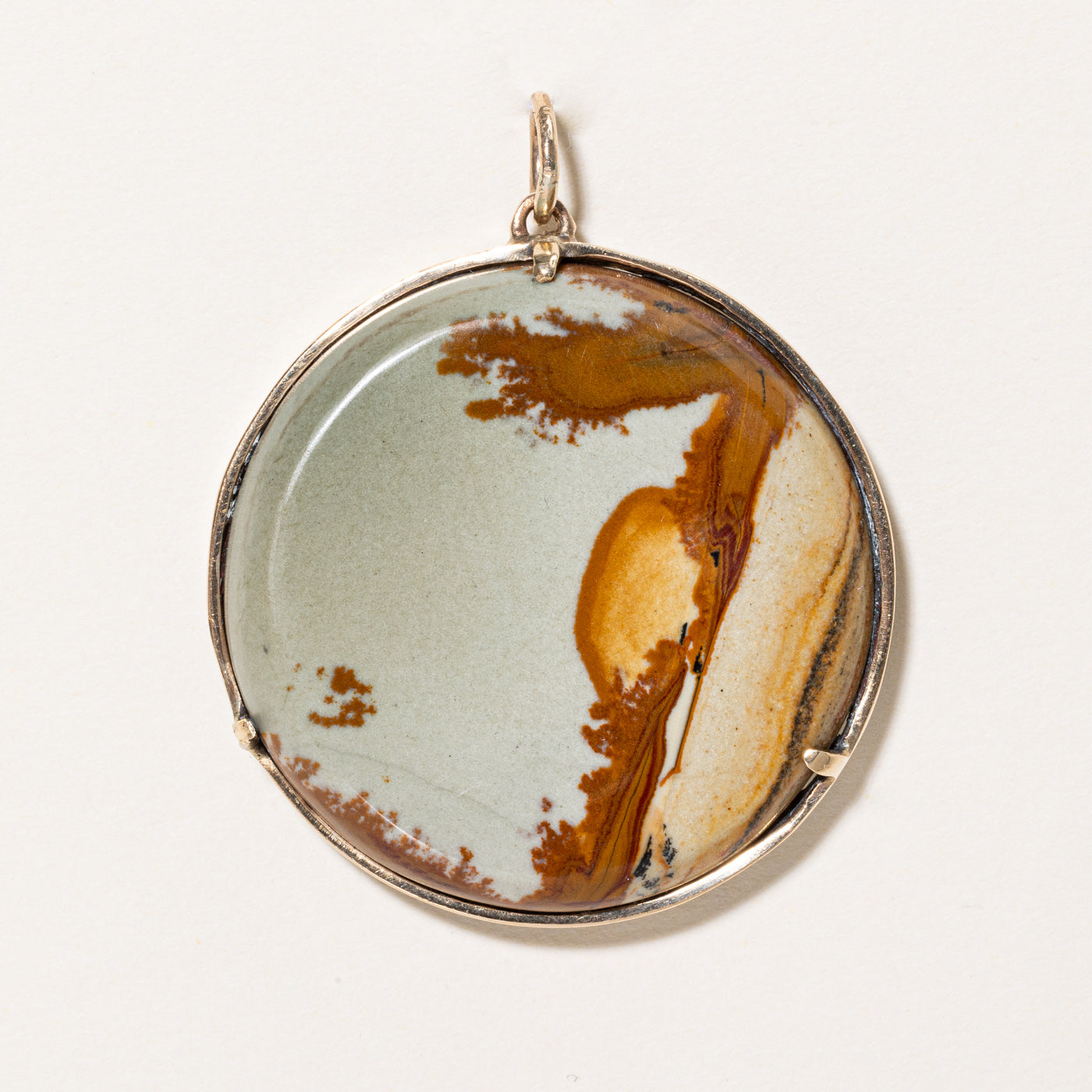 Top Landscape Agate Pendant