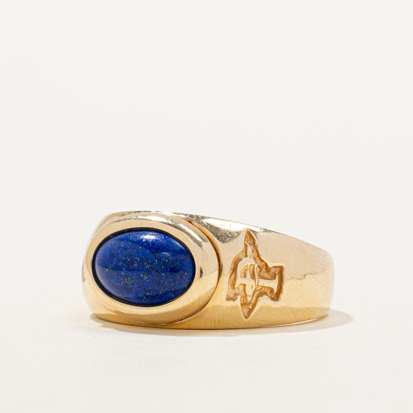 Lapis Lazuli & Diamond Ring | 2.00ct, 0.04ct | SZ 10.5 |