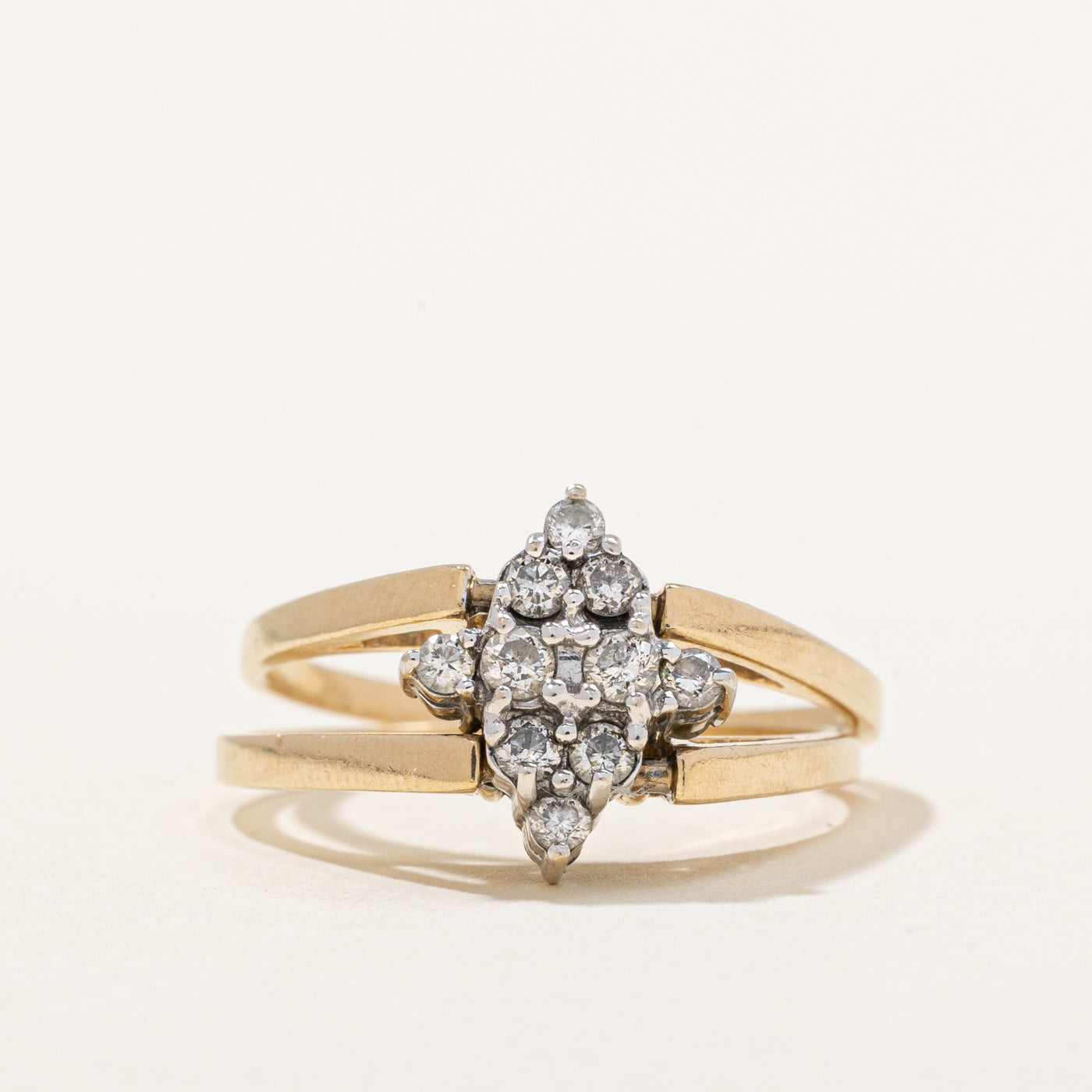 Garnet & Diamond Flippable Ring | 0.85ct, 0.38ctw | SZ 8.75 |