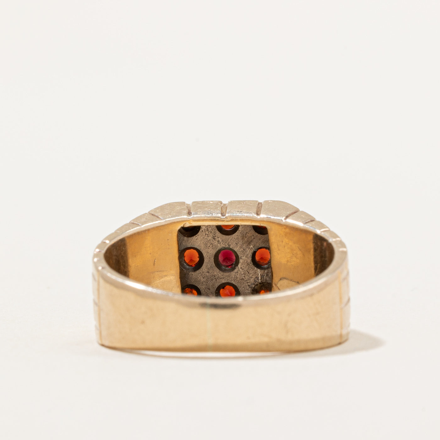 Garnet Cocktail Ring | 0.45ctw | SZ 7.25 |