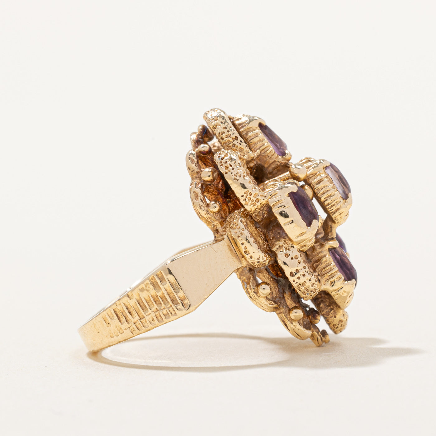 Amethyst Cocktail Ring | 0.96ctw | SZ 6.5 |