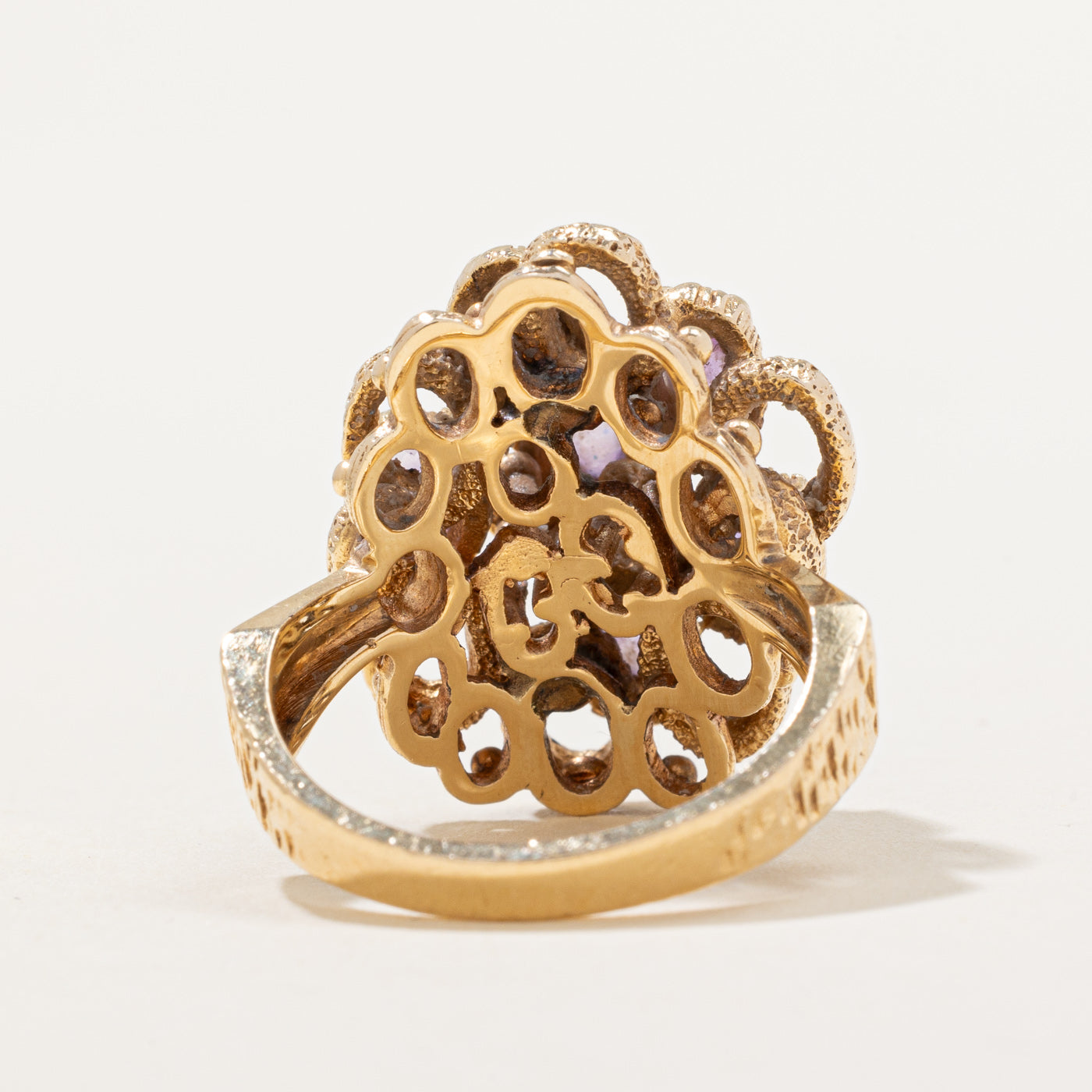 Amethyst Cocktail Ring | 0.96ctw | SZ 6.5 |