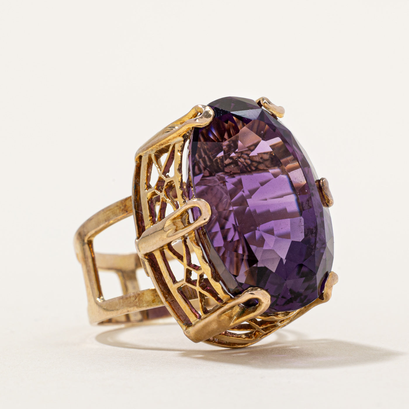 Amethyst Cocktail Ring | 29.00ct | SZ 7.25 |