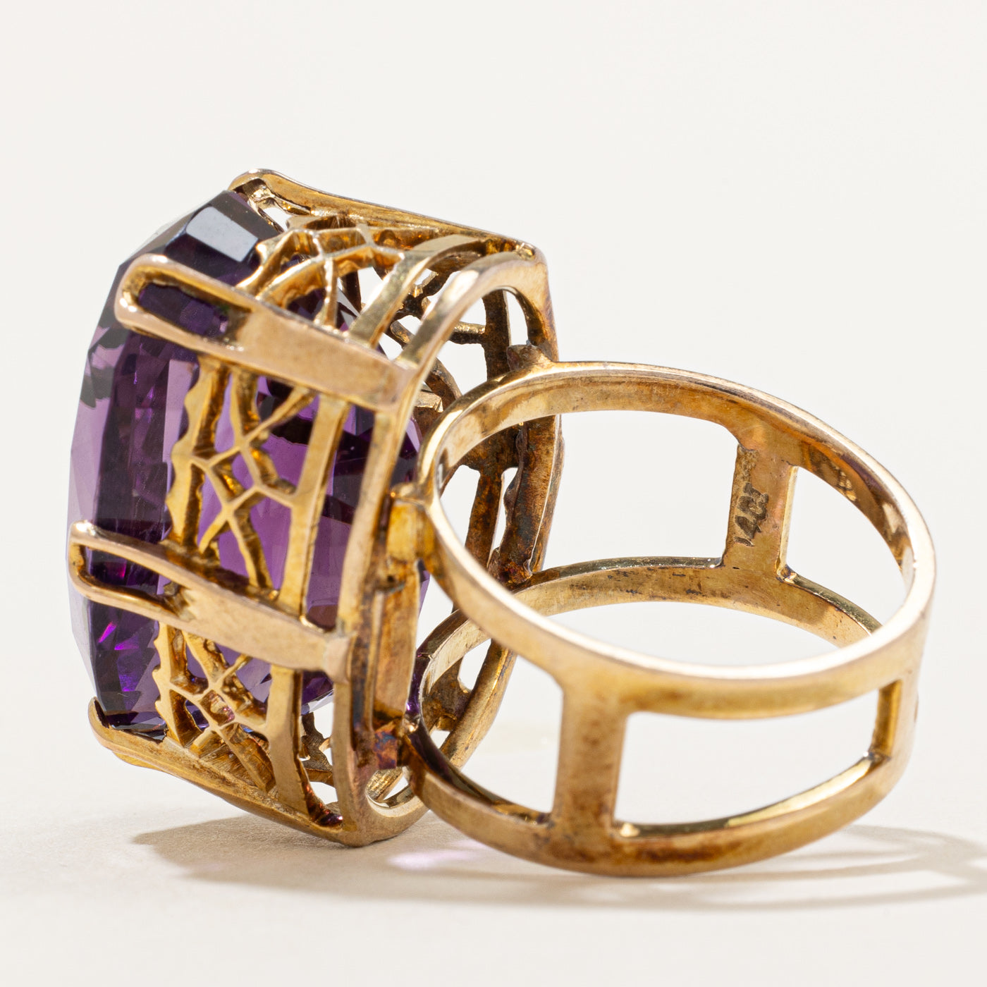 Amethyst Cocktail Ring | 29.00ct | SZ 7.25 |