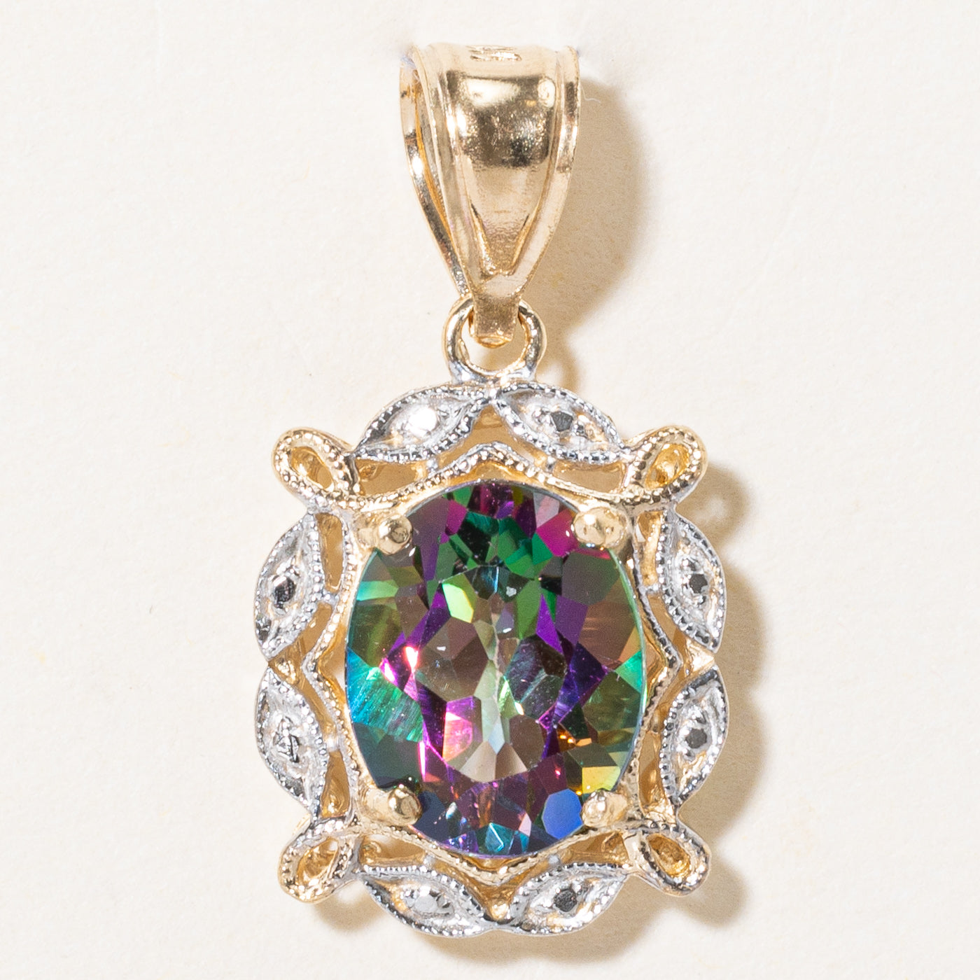 Pendentif en topaze mystique | 2,65 ct |