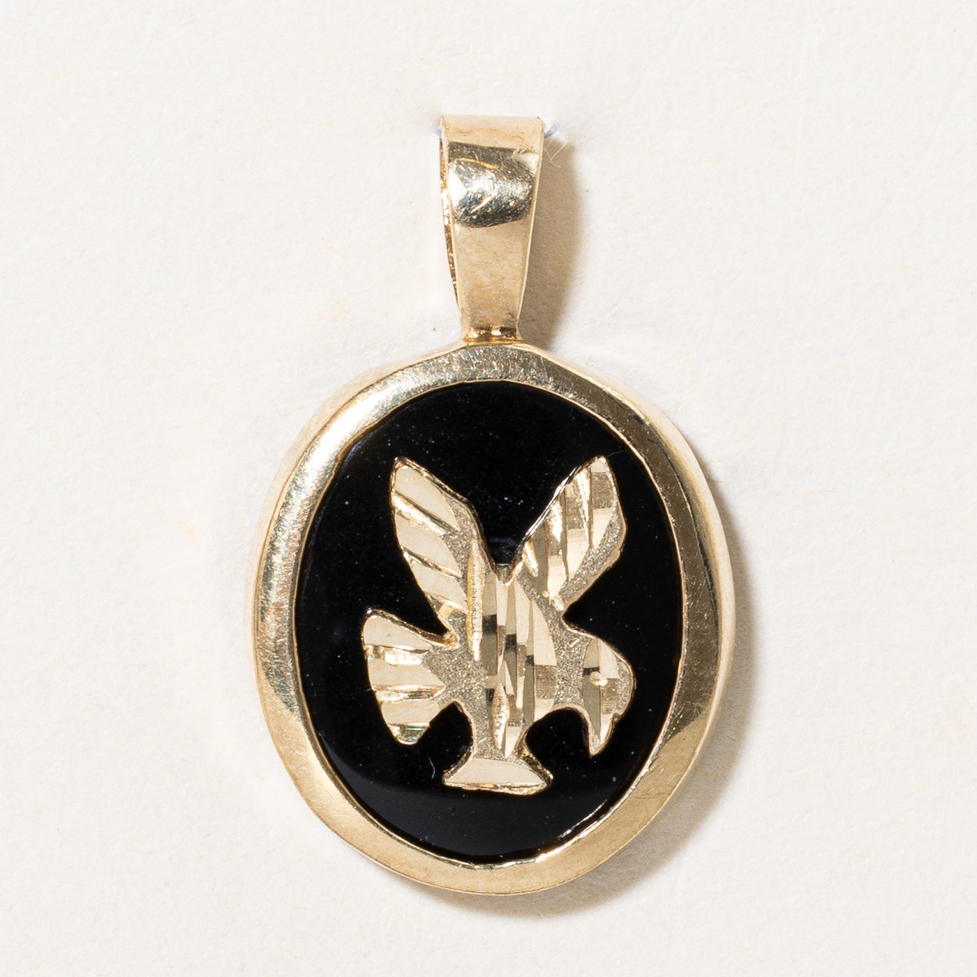 Black Onyx Eagle Pendant | 2.70ct |