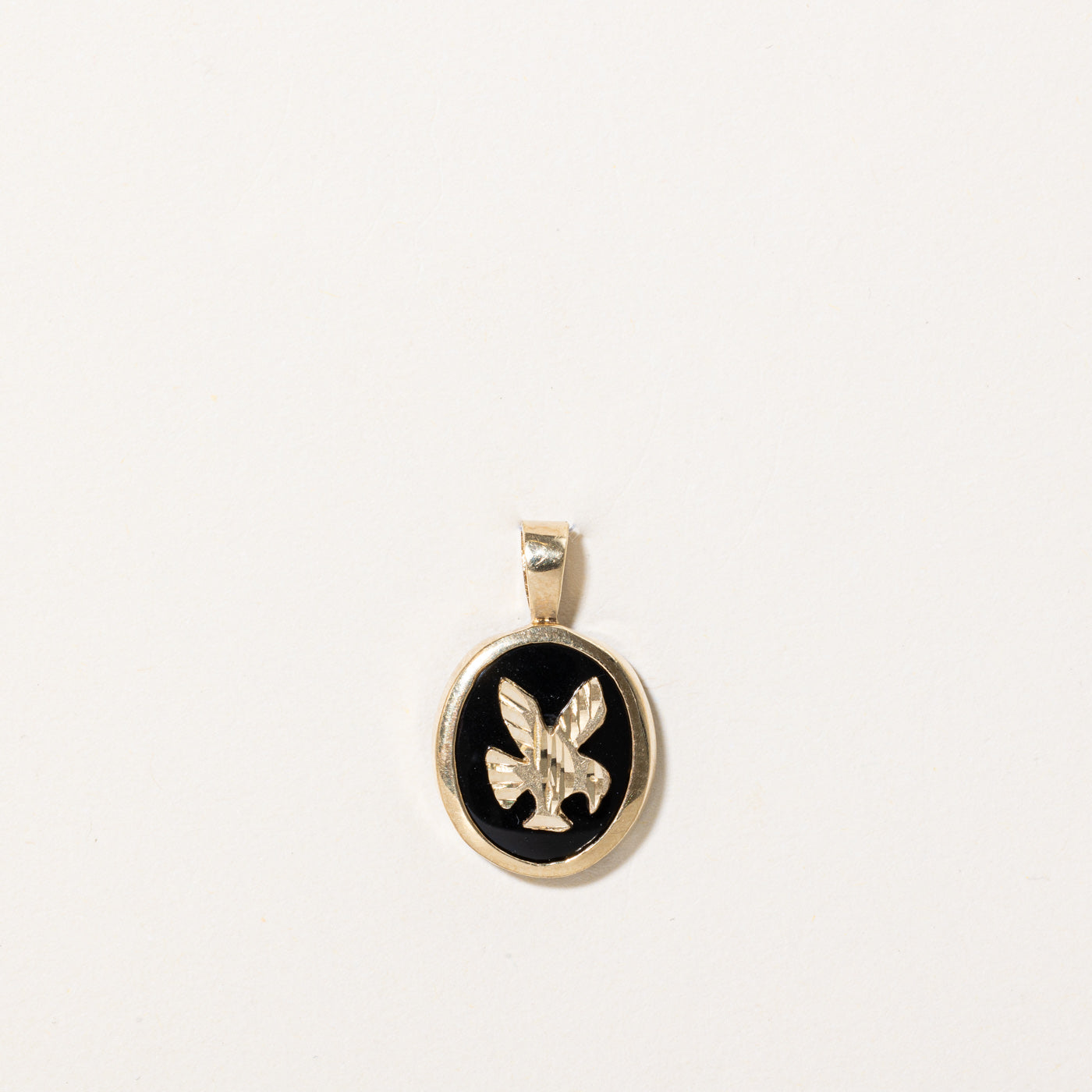 Black Onyx Eagle Pendant | 2.70ct |