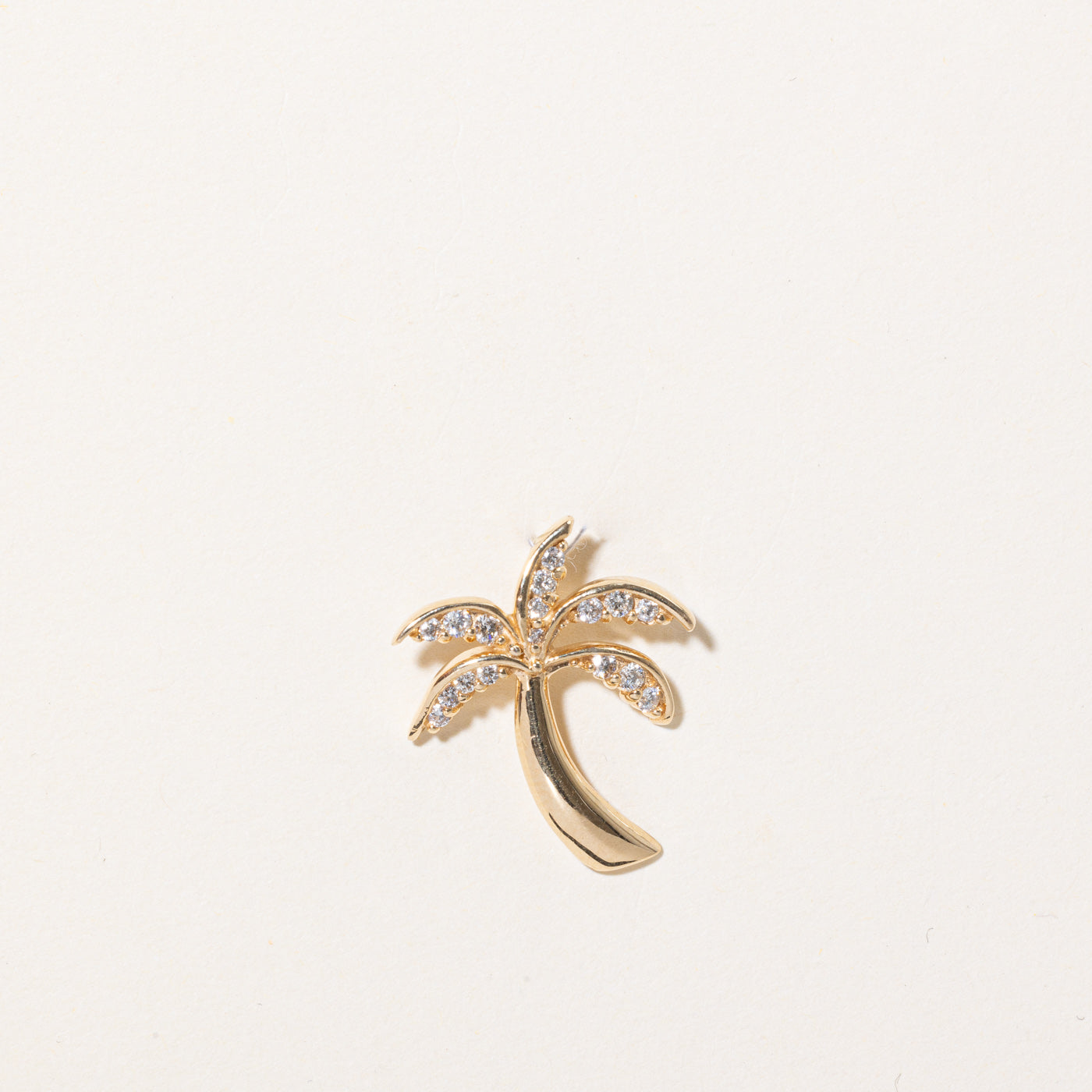 Pendentif palmier en diamants | 0,22 ct |