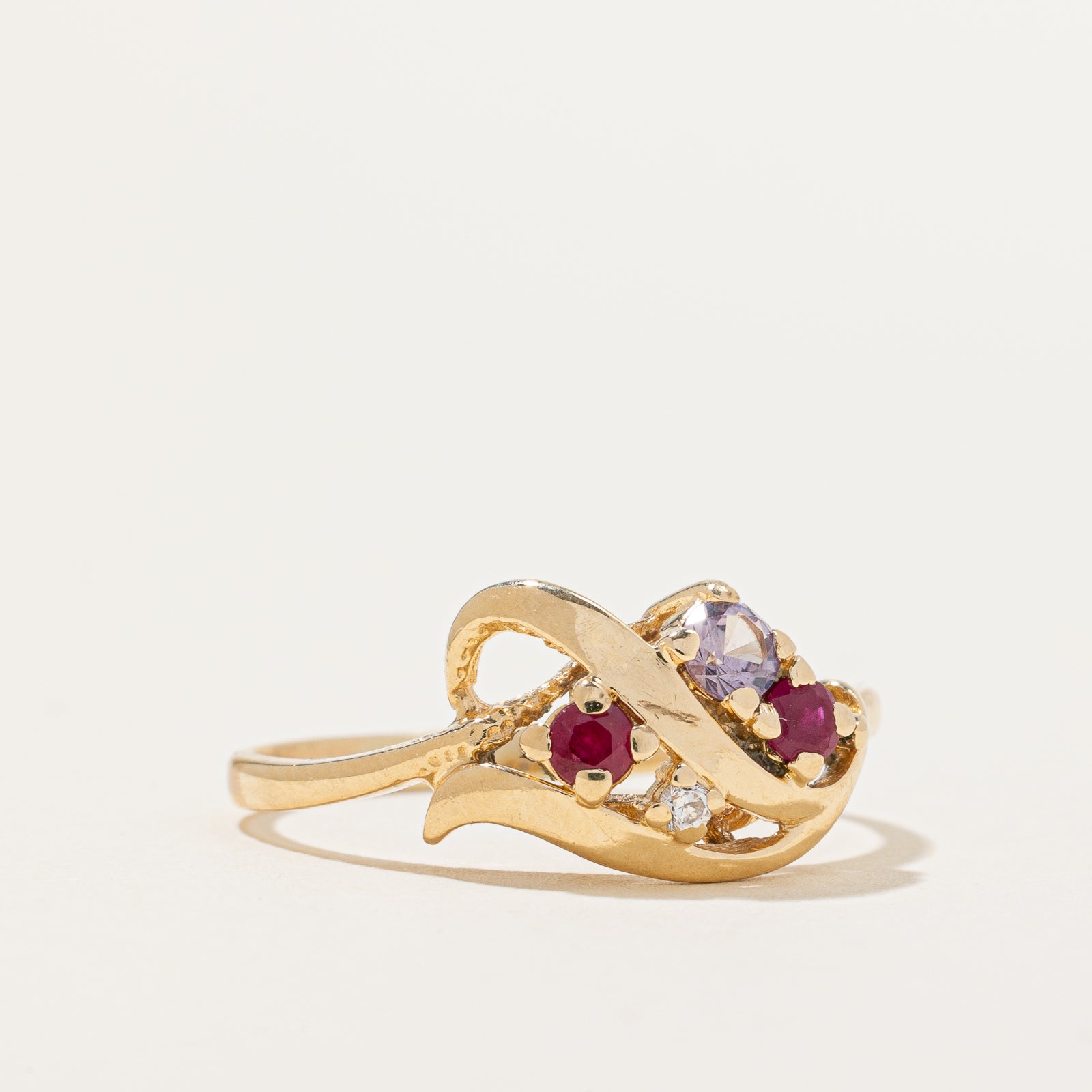 Scattered Multi Gemstone Rings | 0.25ctw, 0.02ct | SZ 6.75 |