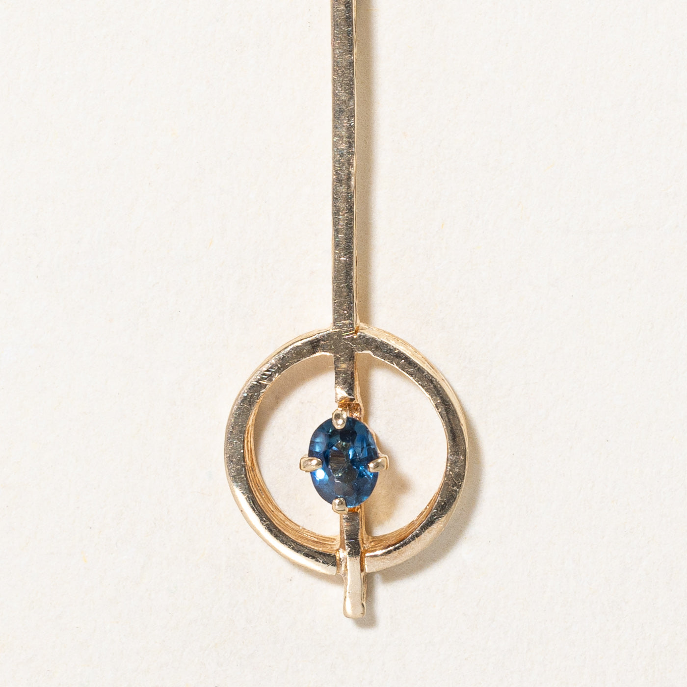Sapphire Drop Pendant | 0.12ct |