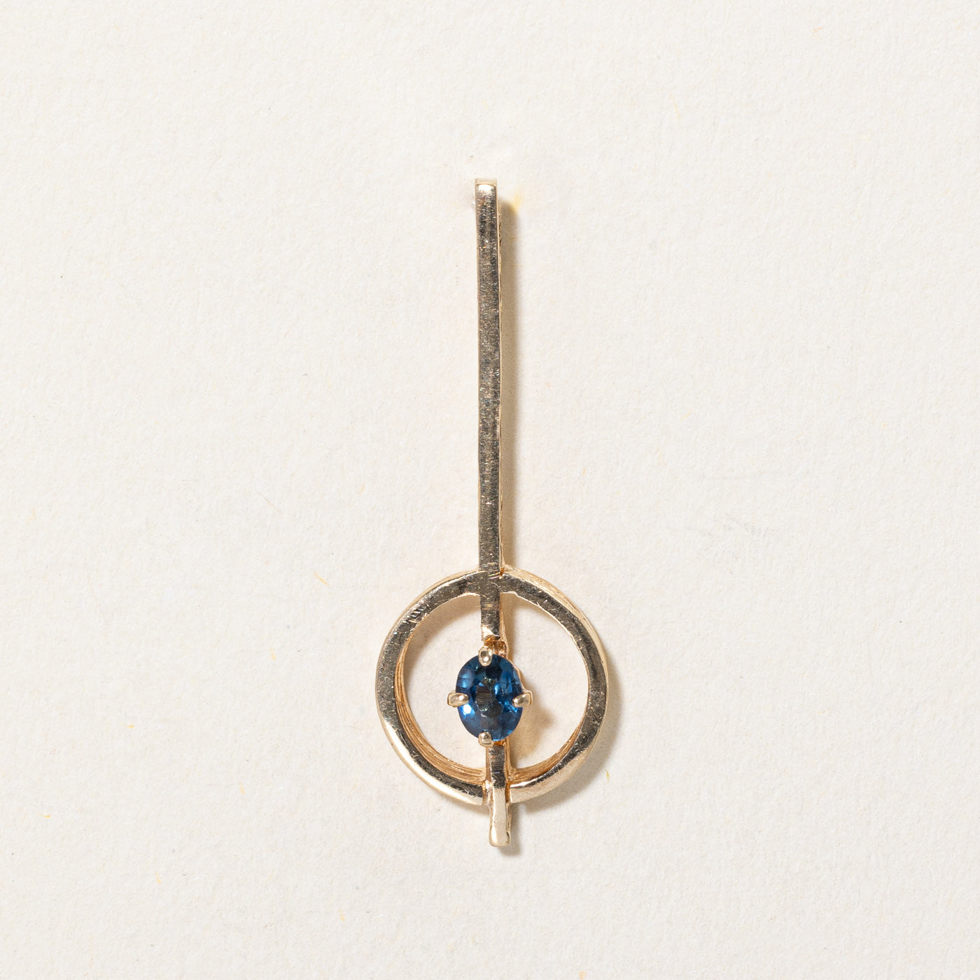 Sapphire Drop Pendant | 0.12ct |