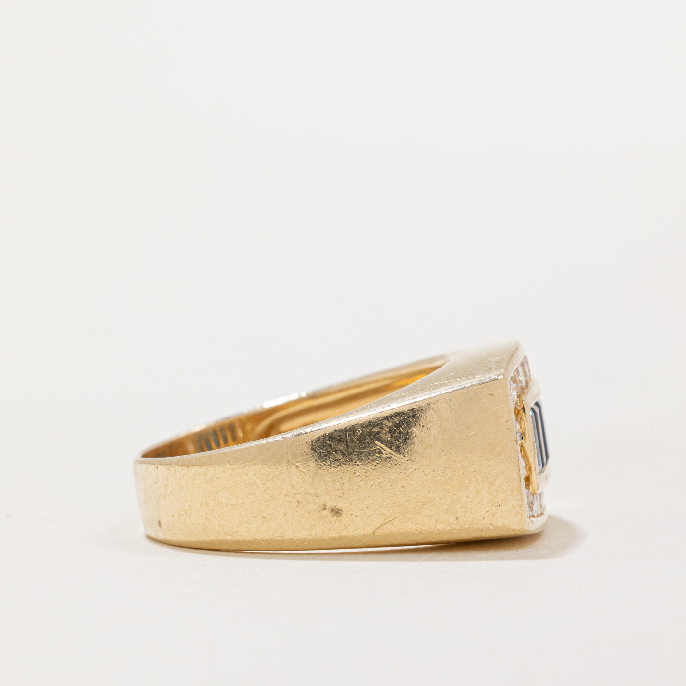 Sapphire & Diamond Cocktail Ring | 1.00ctw, 0.50ctw | SZ 10 |