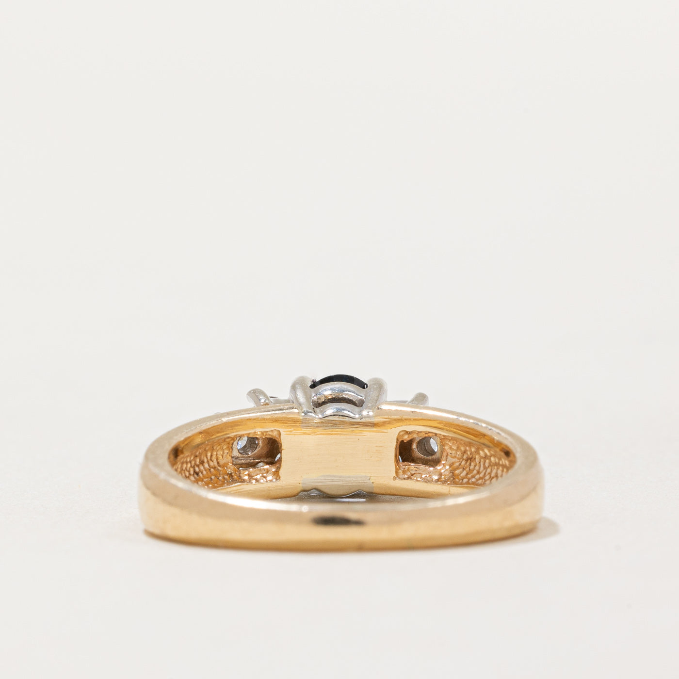 Sapphire & Diamond Cocktail Ring | 0.60ct, 0.24ctw | SZ 6 |