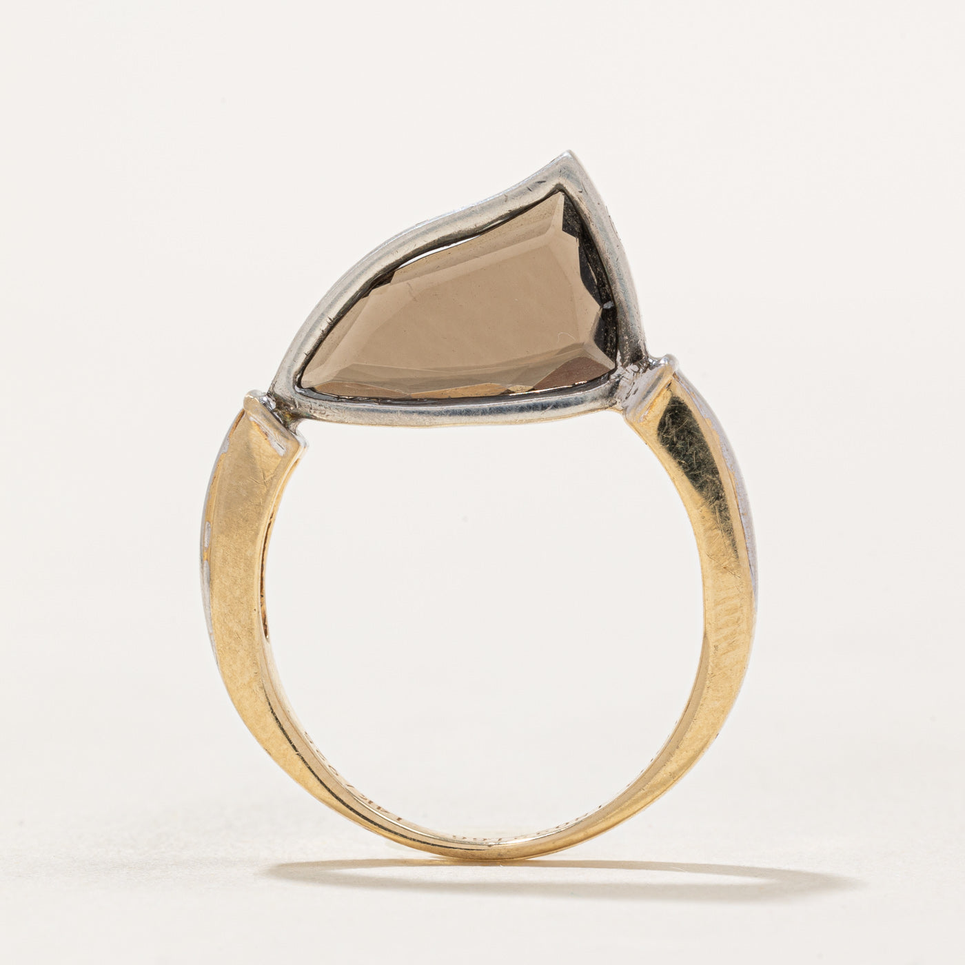 Bague en quartz fumé « LoLo & Co Jewelry » | 3,00 ct | Taille 7,25 |