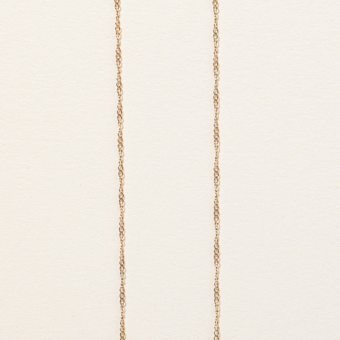 Pendentif et collier saphir et diamant | 1,00 ct, 0,01 ct | 40,6 cm |