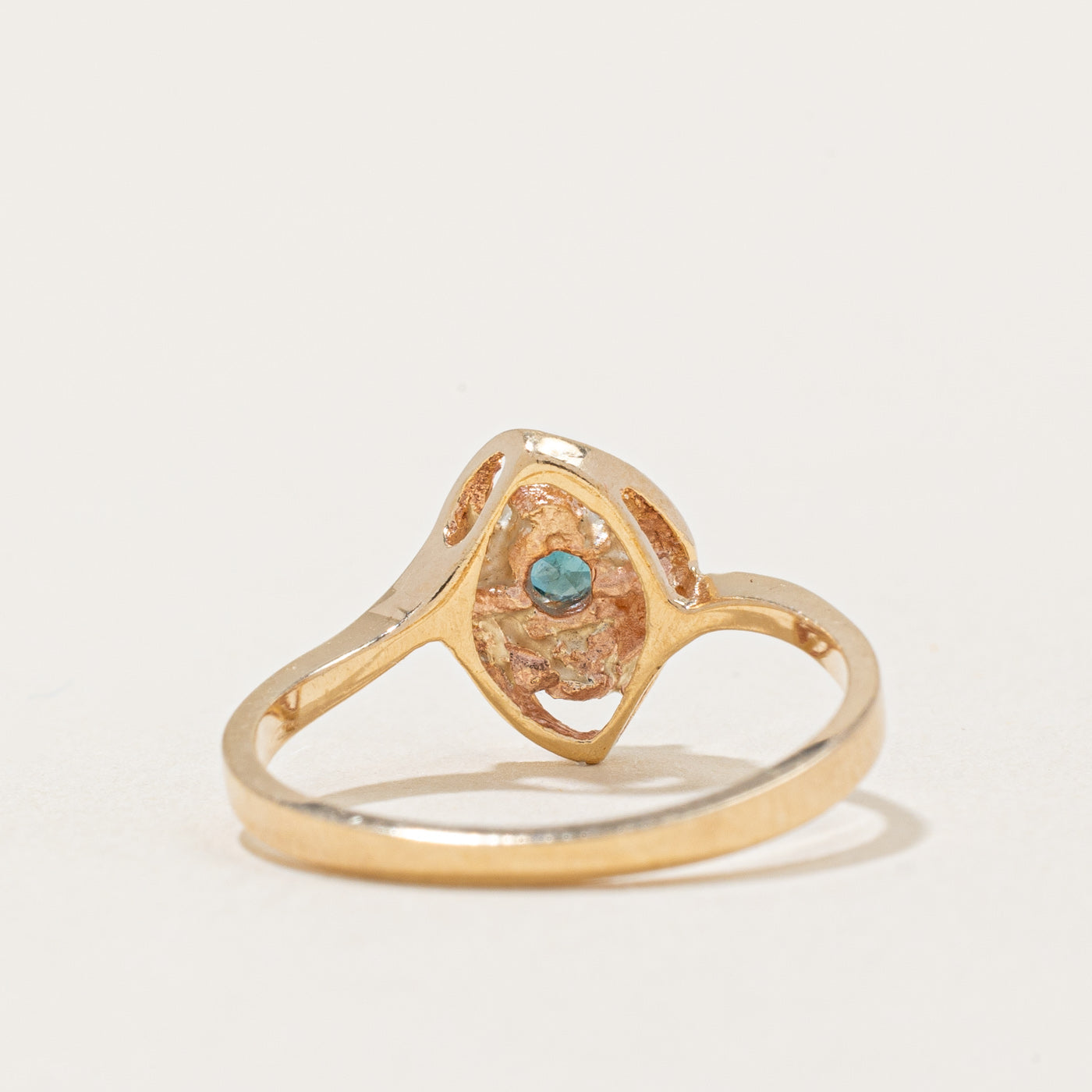Tourmaline & Diamond Ring | 0.15ct, 0.02ctw | SZ 5.5 |