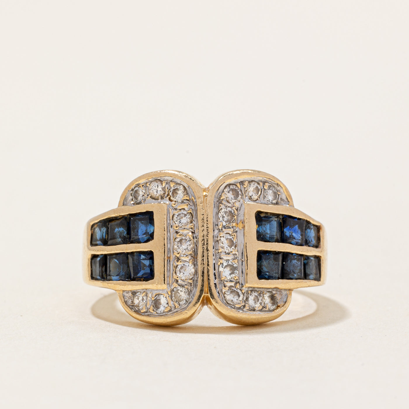 Sapphire & Diamond Ring | 0.60ctw, 0.36ctw | SZ 7.25 |