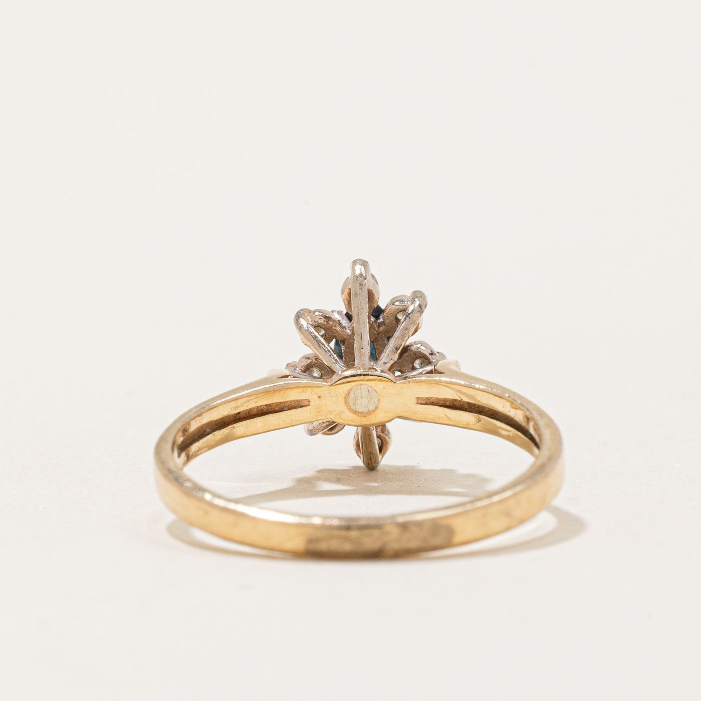 Sapphire & Diamond Ring | 0.23ct, 0.12ctw | SZ 4.75 |