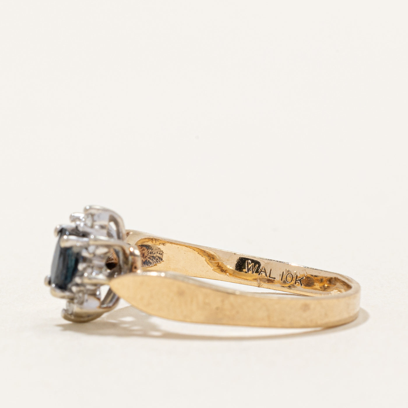 Sapphire & Diamond Ring | 0.25ct, 0.06ctw | SZ 5.75 |