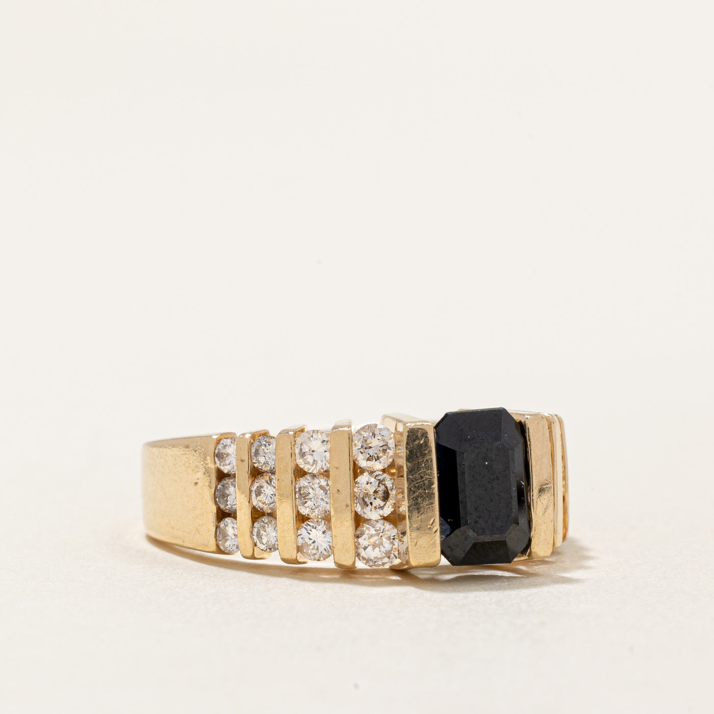 Sapphire & Diamond Cocktail Ring | 1.25ct, 0.72ctw | SZ 7.75 |