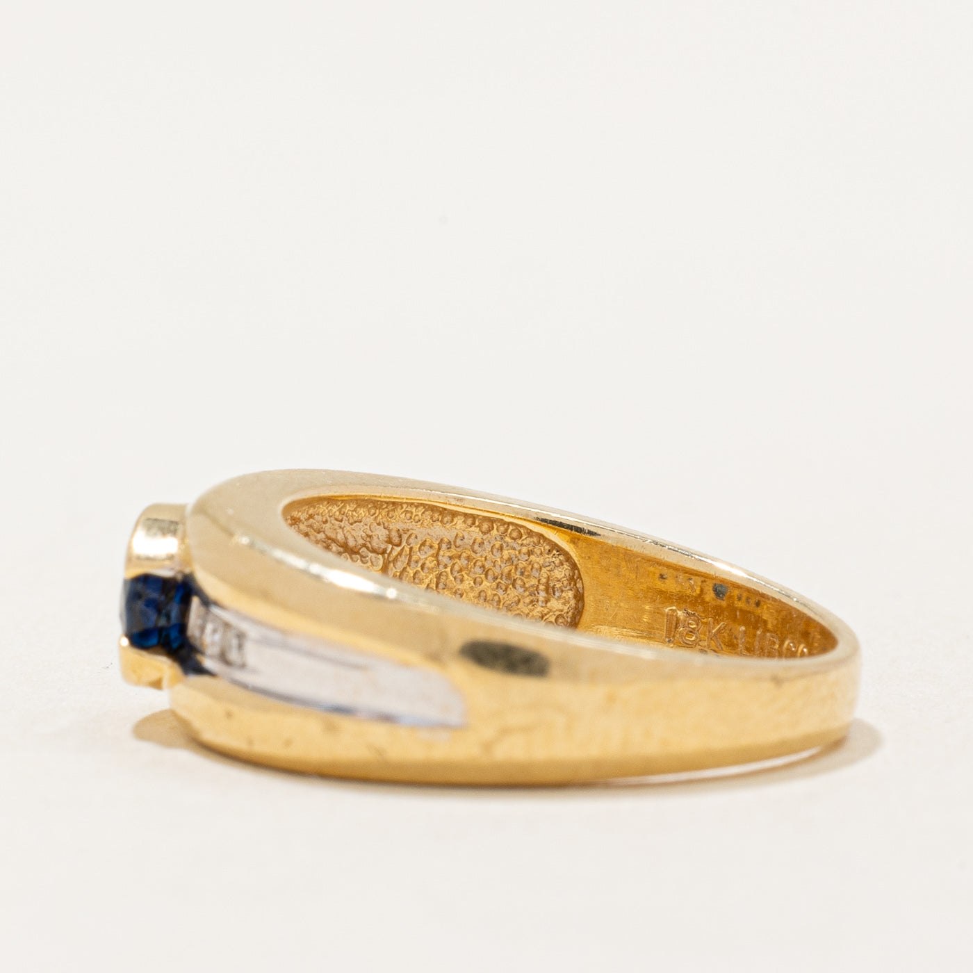 Sapphire & Diamond Ring | 0.50ct, 0.06ctw | SZ 6 |