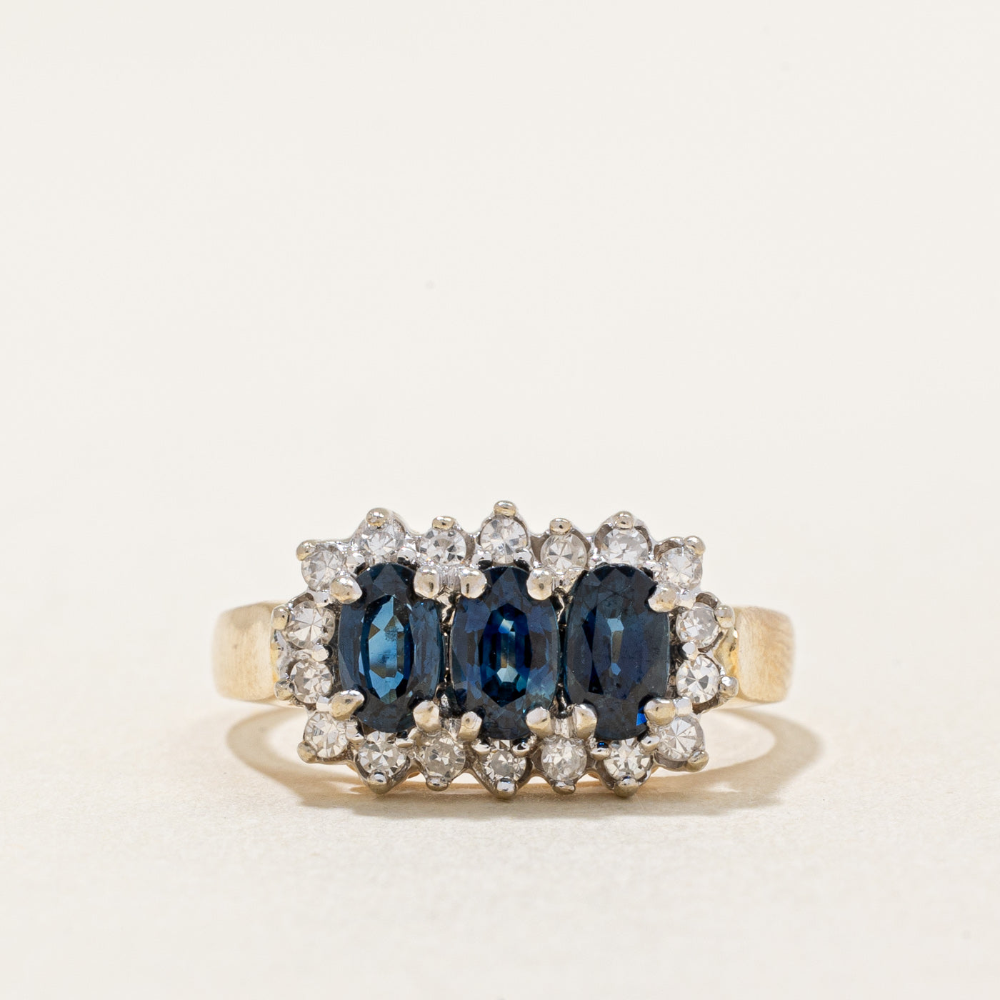 Sapphire & Diamond Ring | 0.75ctw, 0.18ctw | SZ 4.75 |