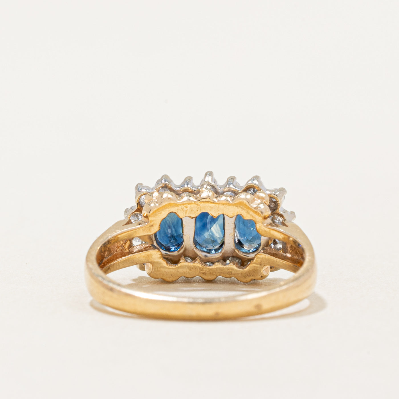 Sapphire & Diamond Ring | 0.75ctw, 0.18ctw | SZ 4.75 |