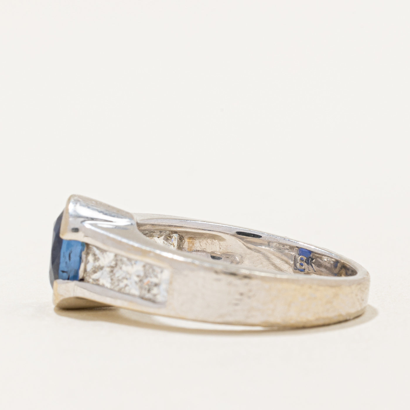 Sapphire & Diamond Ring | 2.60ct, 0.74ctw | SZ 6.25 |
