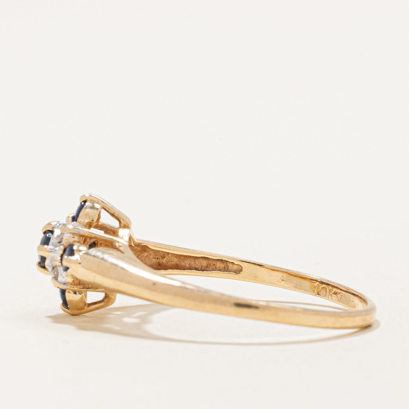 Sapphire & Diamond Ring | 0.28ctw, 0.02ctw | SZ 8.75 |