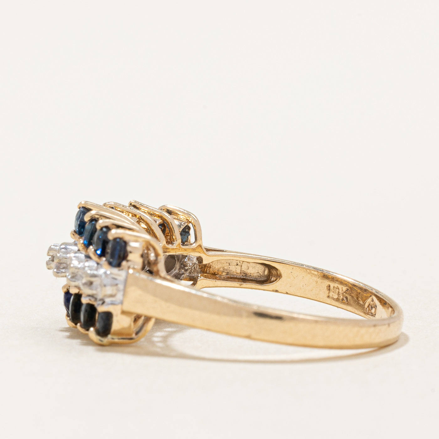 Sapphire & Diamond Ring | 0.75ctw, 0.03ctw | SZ 6 |