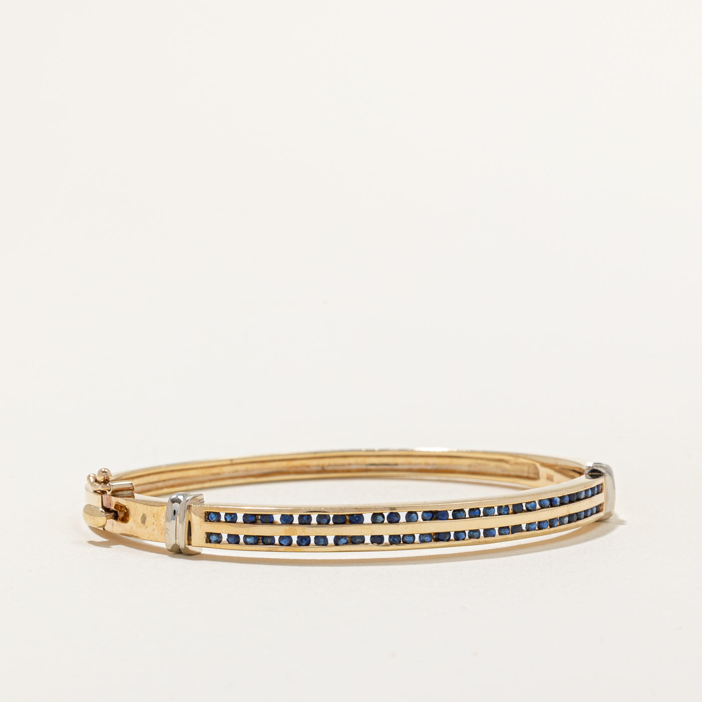 Channel Set Sapphire Bracelet | 1.50ctw | 6.5" |