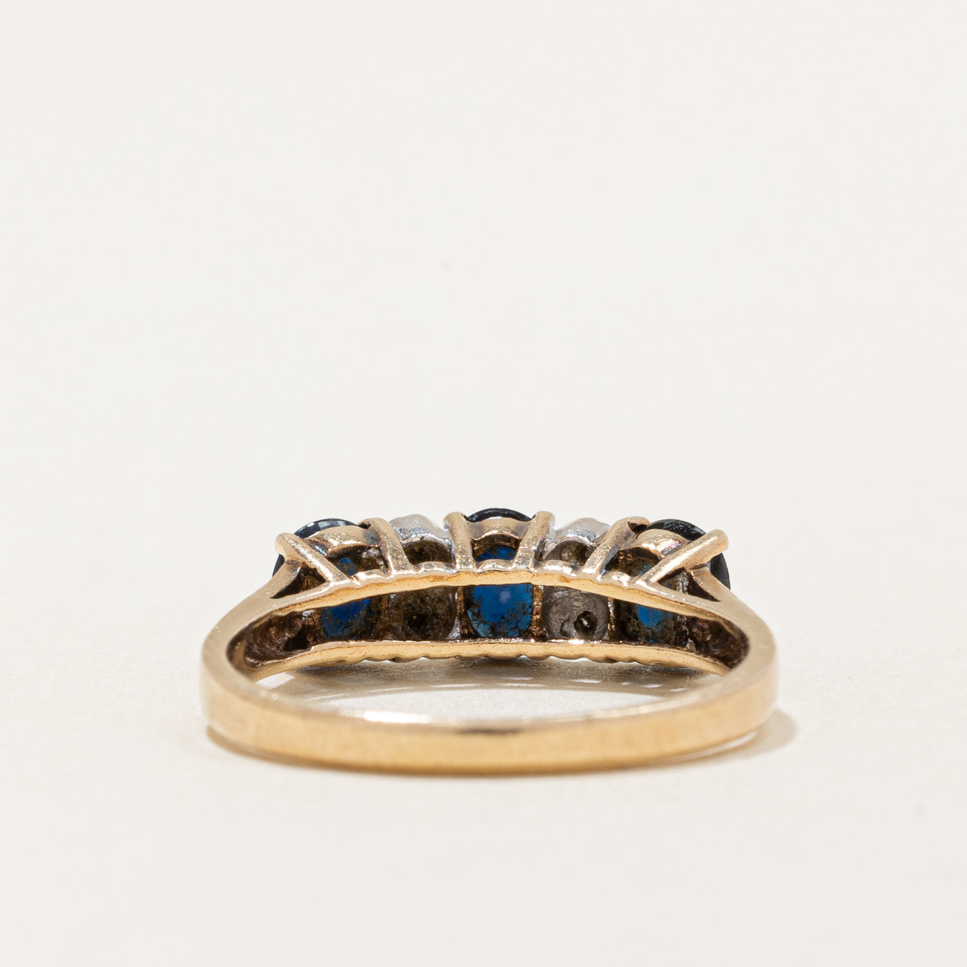 Sapphire & Diamond Ring | 1.35ctw, 0.01ctw | SZ 6.25 |