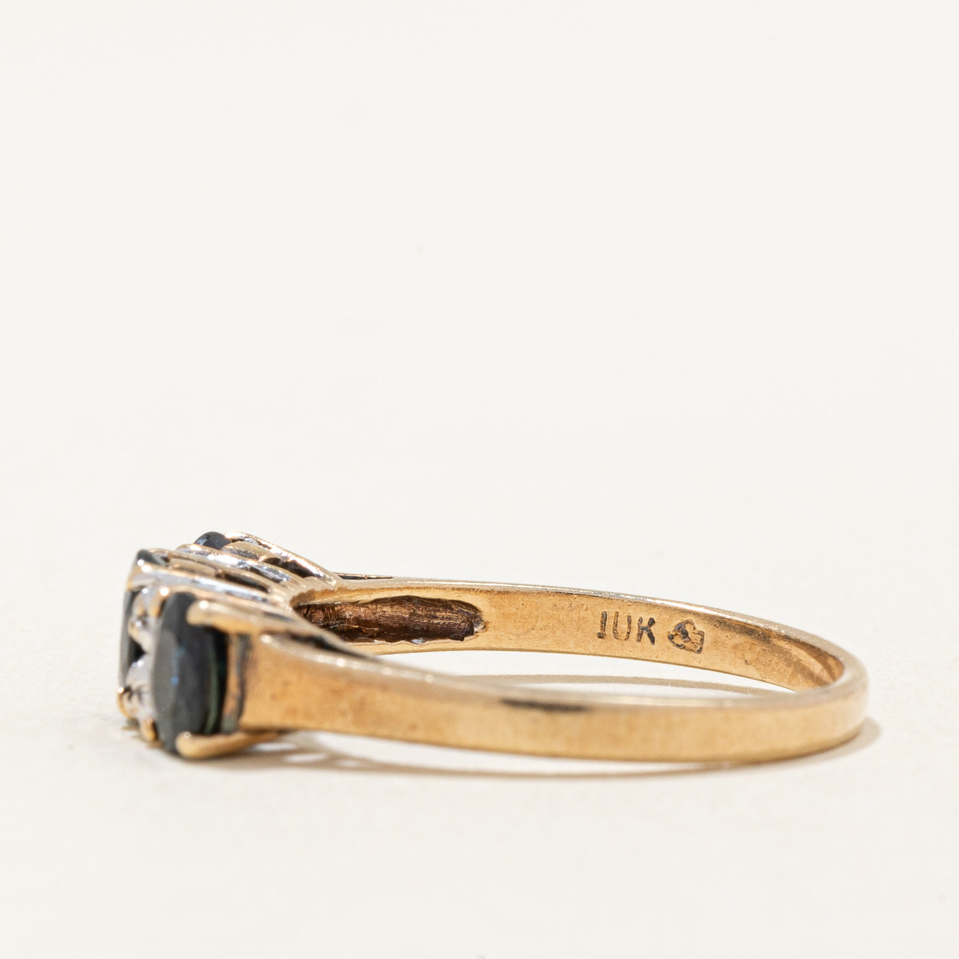 Sapphire & Diamond Ring | 1.35ctw, 0.01ctw | SZ 6.25 |