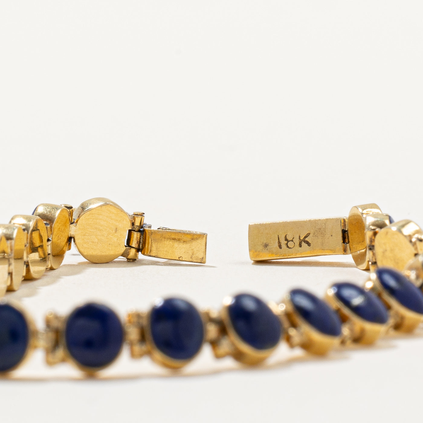 Bracelet en lapis-lazuli | 15,60 ct | 7,25" |