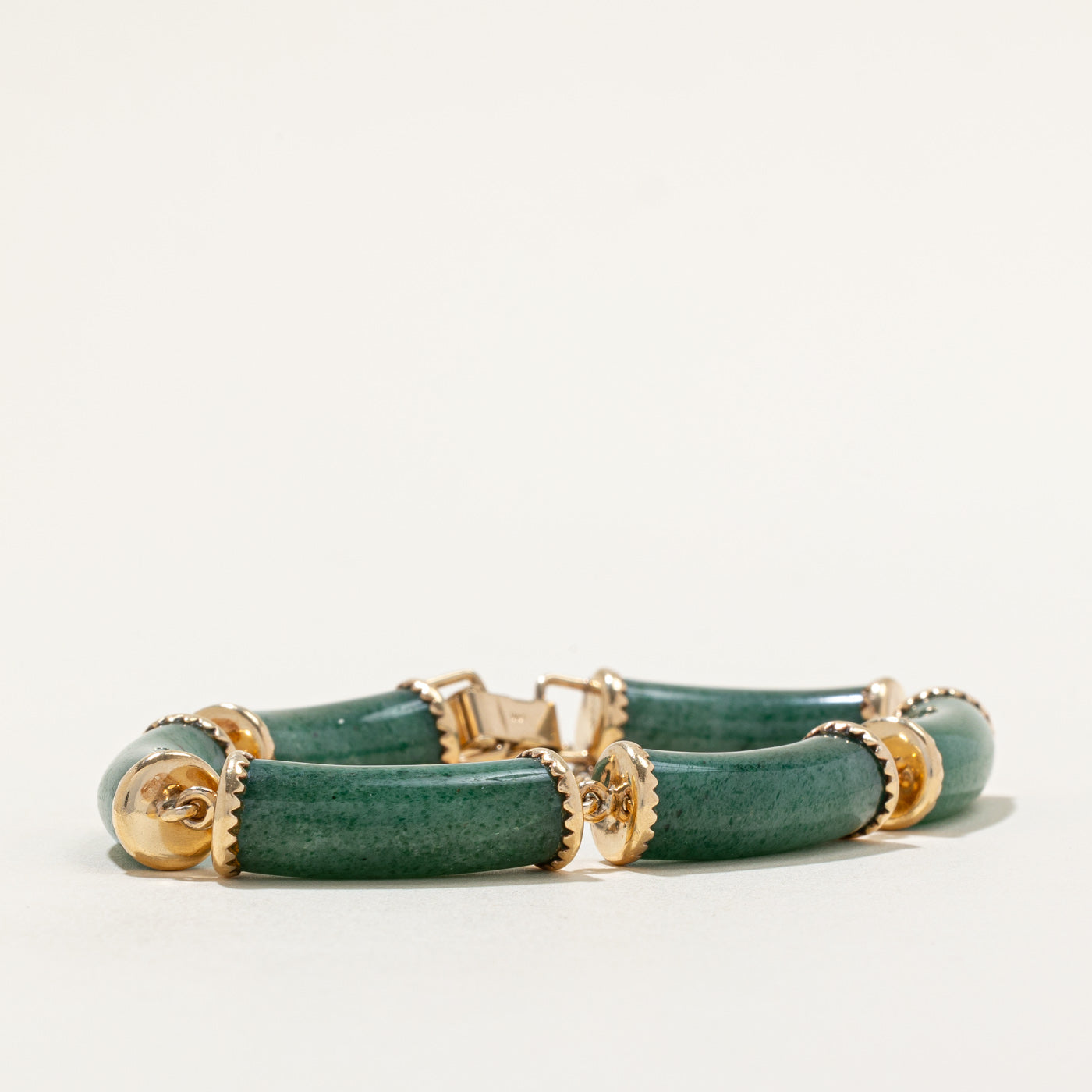 Green Quartz Bracelet | 100.00ctw | 7.5" |