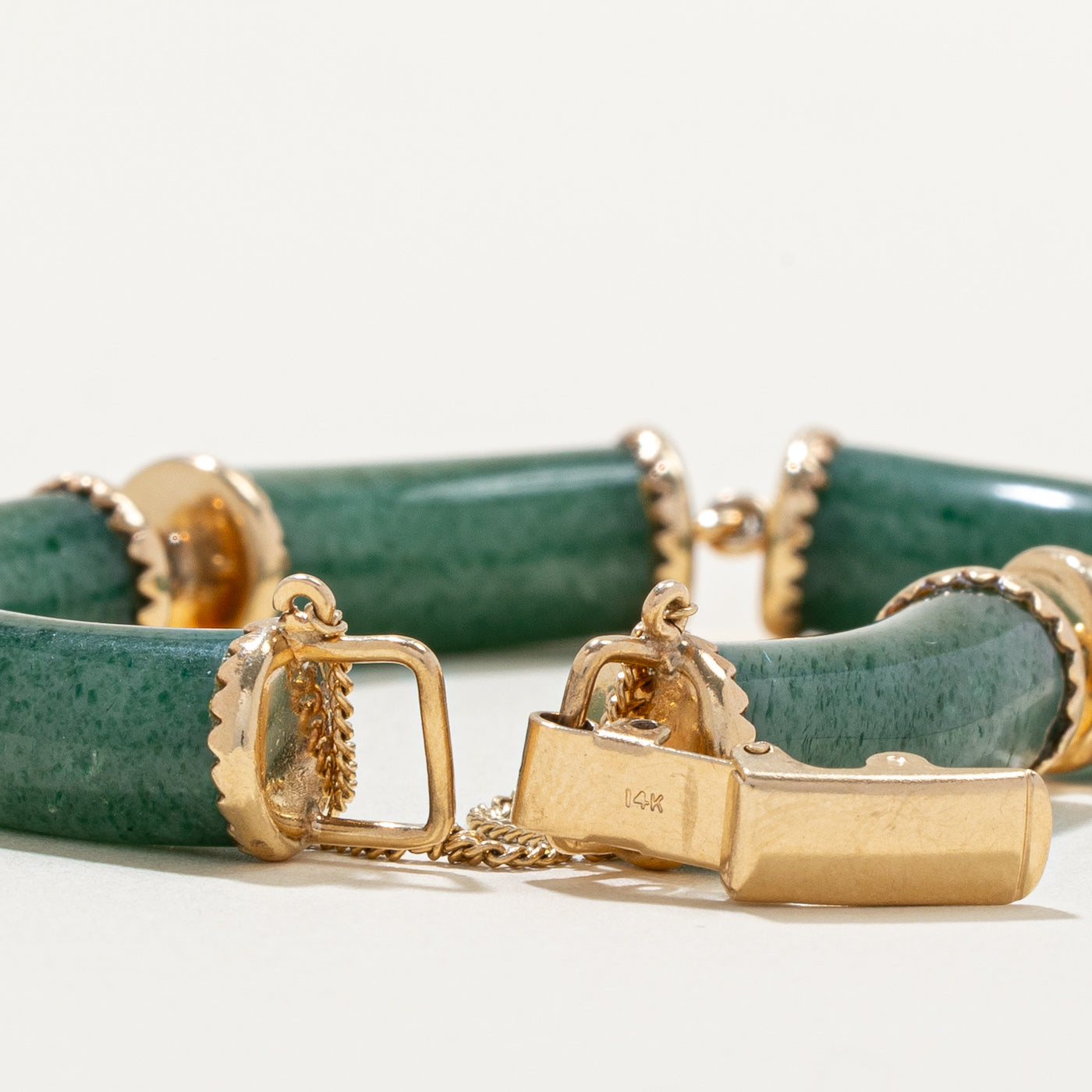Green Quartz Bracelet | 100.00ctw | 7.5" |