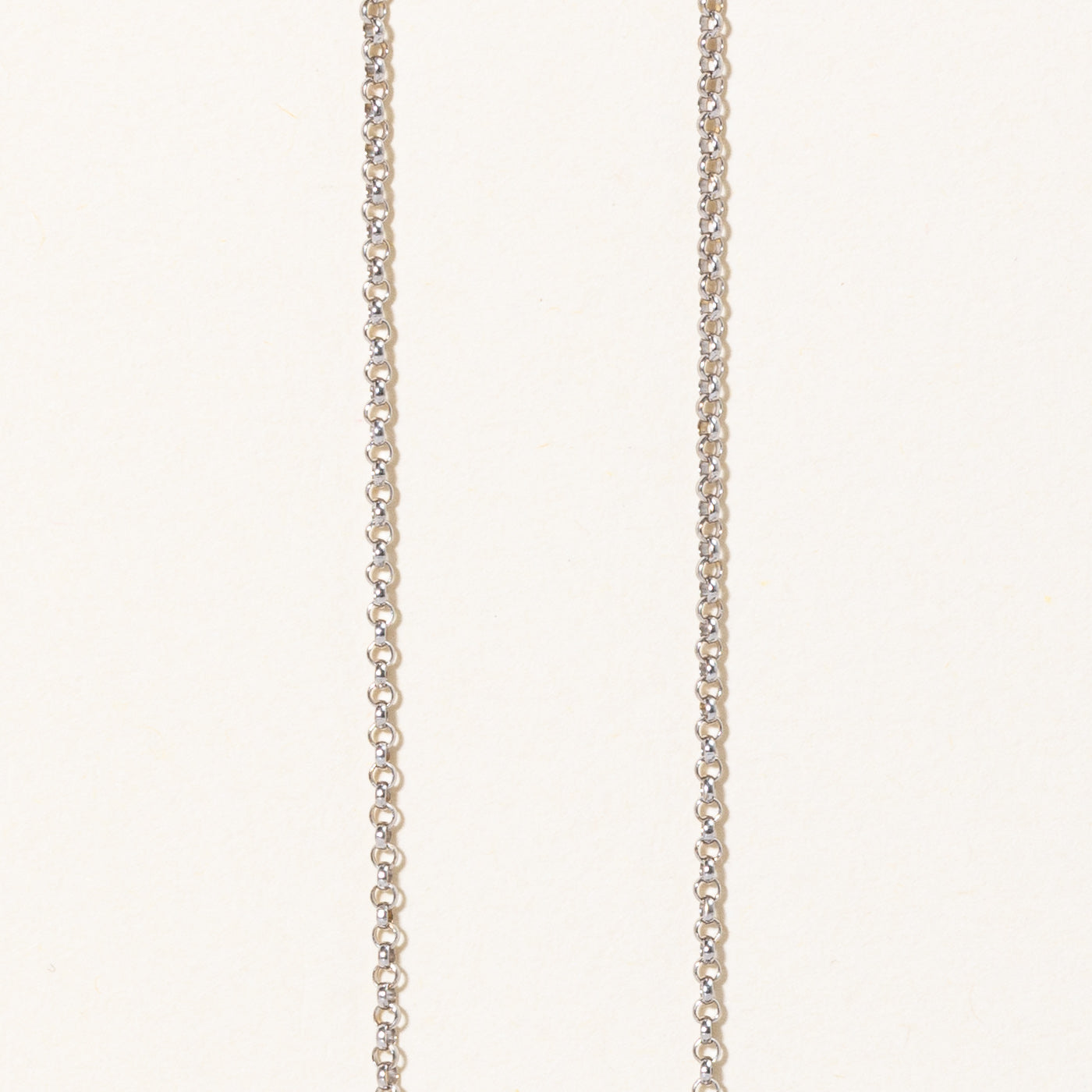 Sapphire & Diamond Pendant Necklace | 1.00ctw, 0.21ct | 18" |