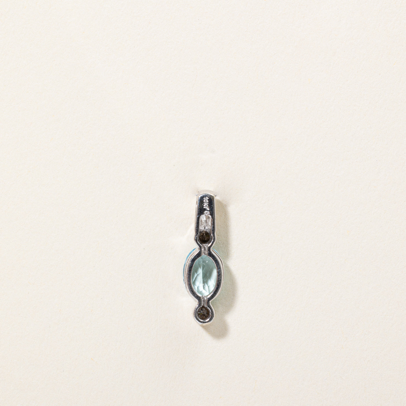 Topaz & Diamond Pendant | 1.40ct, 0.06ctw |