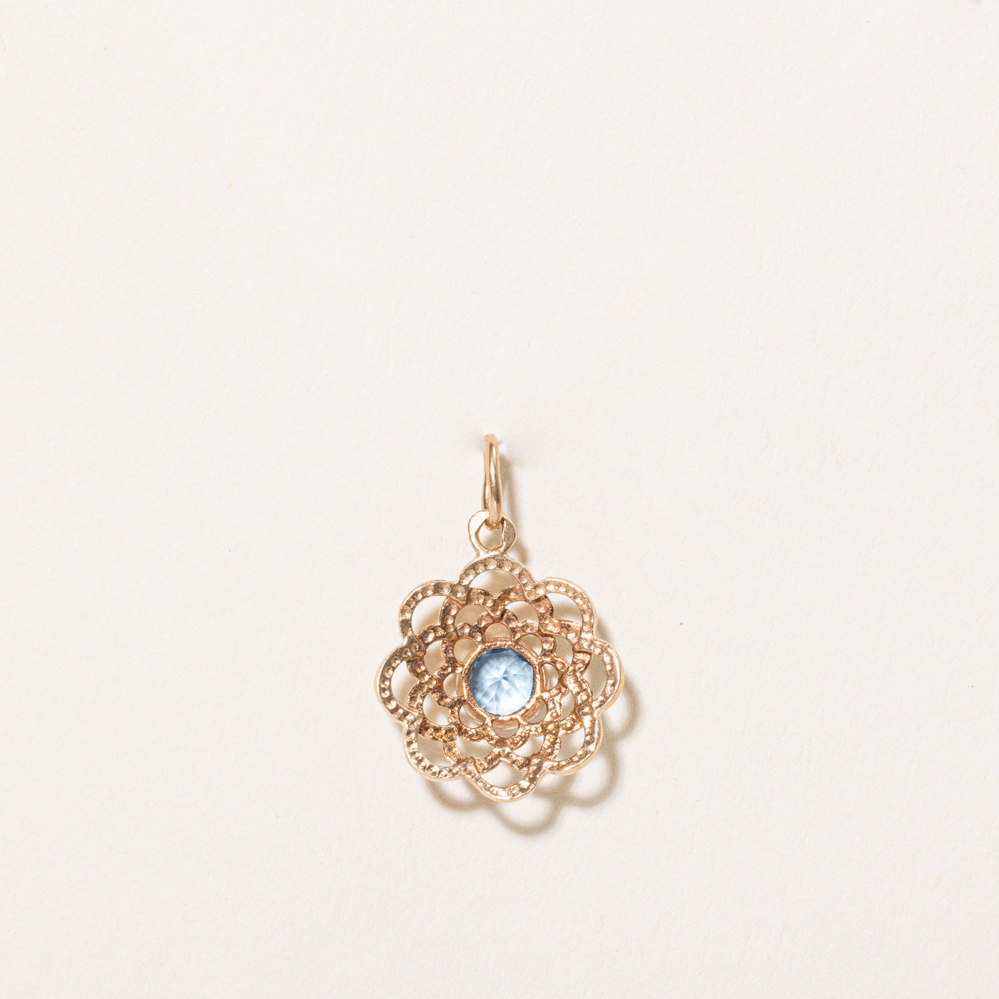 Synthetic Blue Spinel Pendant | 0.33ct |