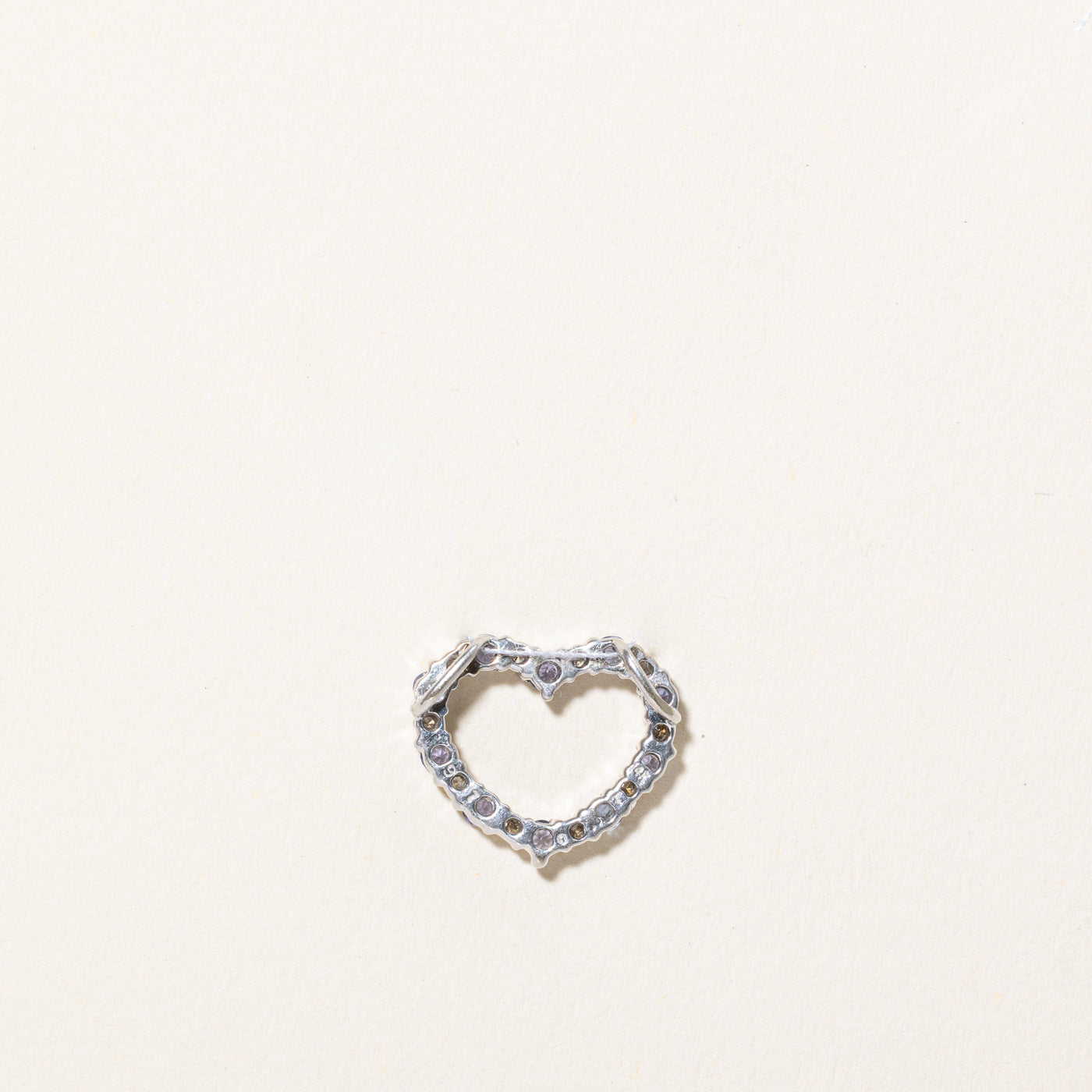 Tanzanite & Diamond Heart Pendant | 0.27ctw, 0.10ctw |